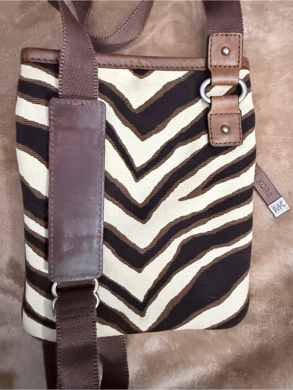 Michael Kors Vintage Y2K Safari BoHo Bag